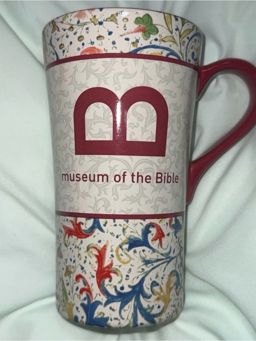 MUSEUM OFTHE BIBLE Tall Coffee
Mug from Opening Year 2017 NEW